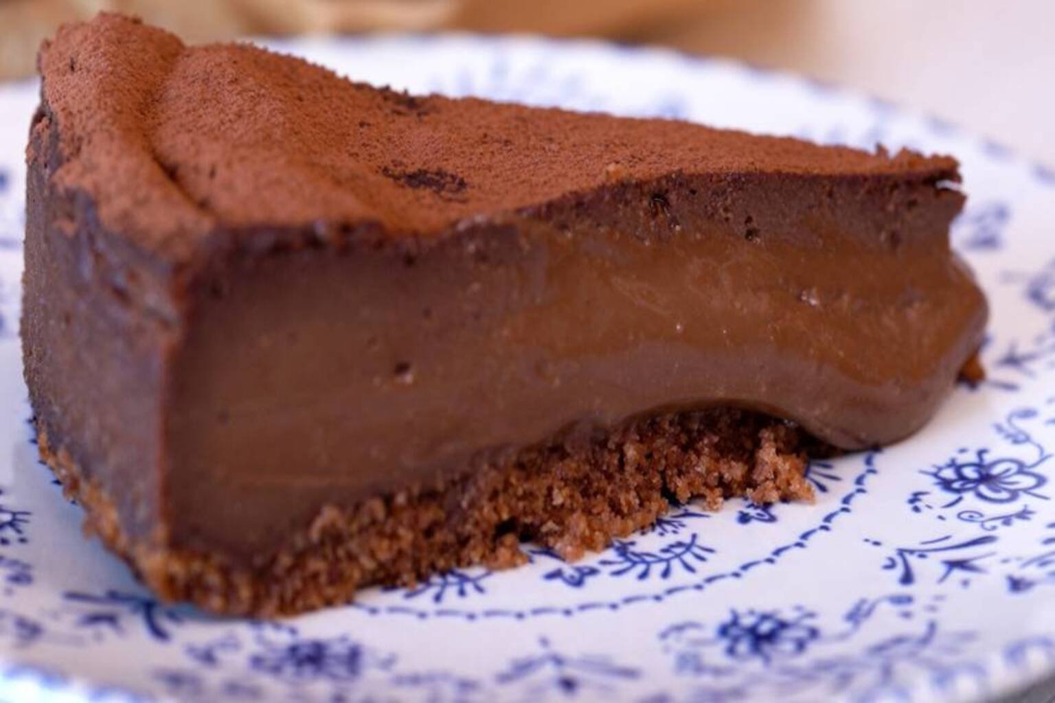 Postres con tarta de queso y chocolate