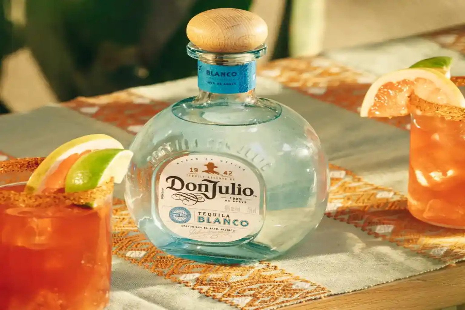 Sorbete de limón con Don Julio reposado en El Motocarro