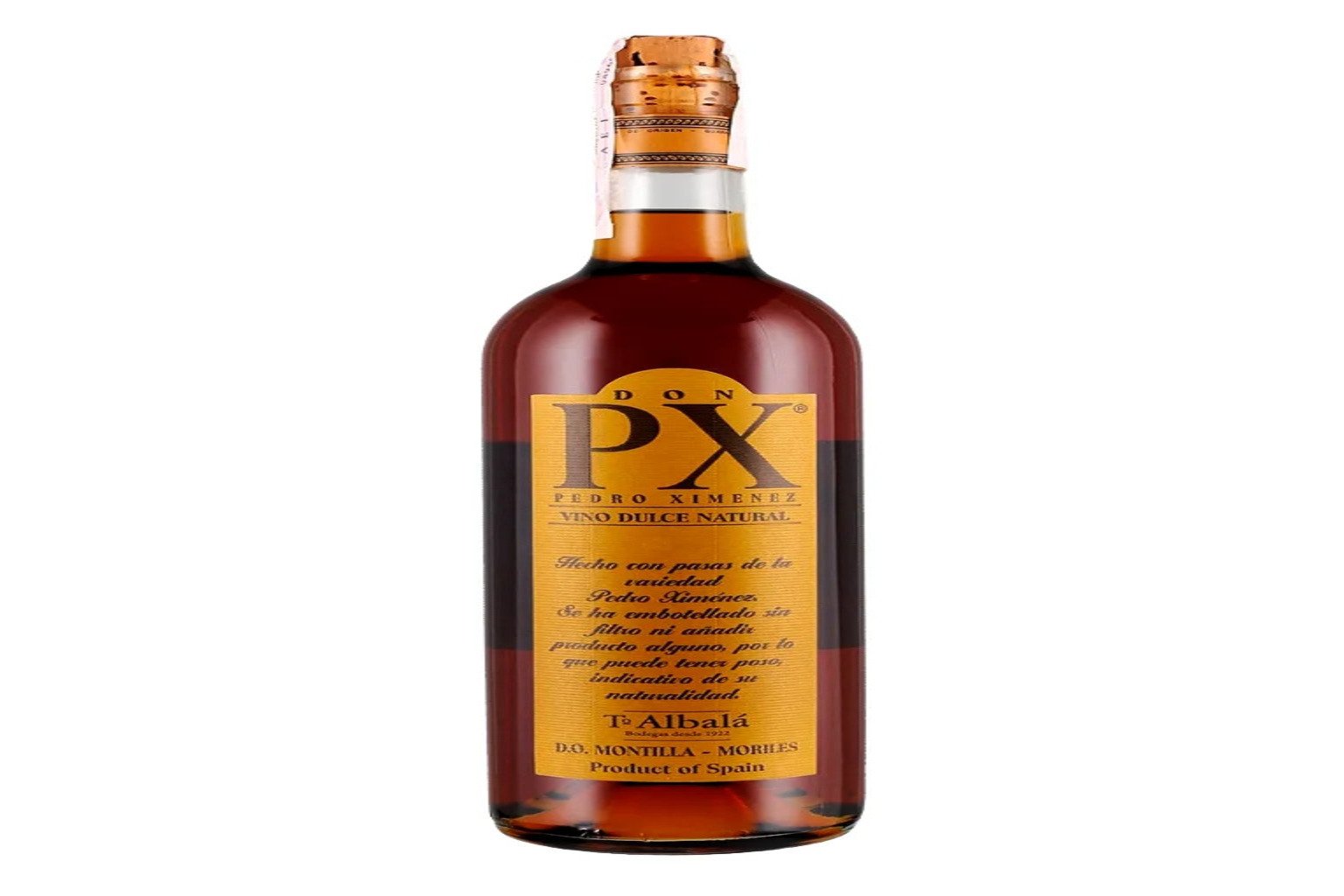 Vinos para acompañar postres con Don P.X. Pedro Ximénez