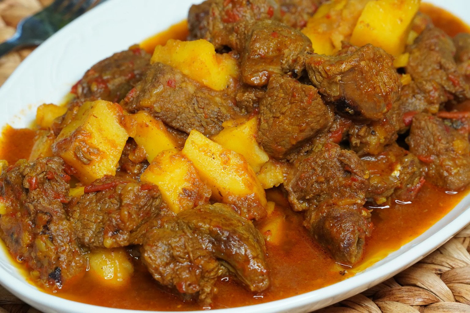 Estofado de ternera con patatas