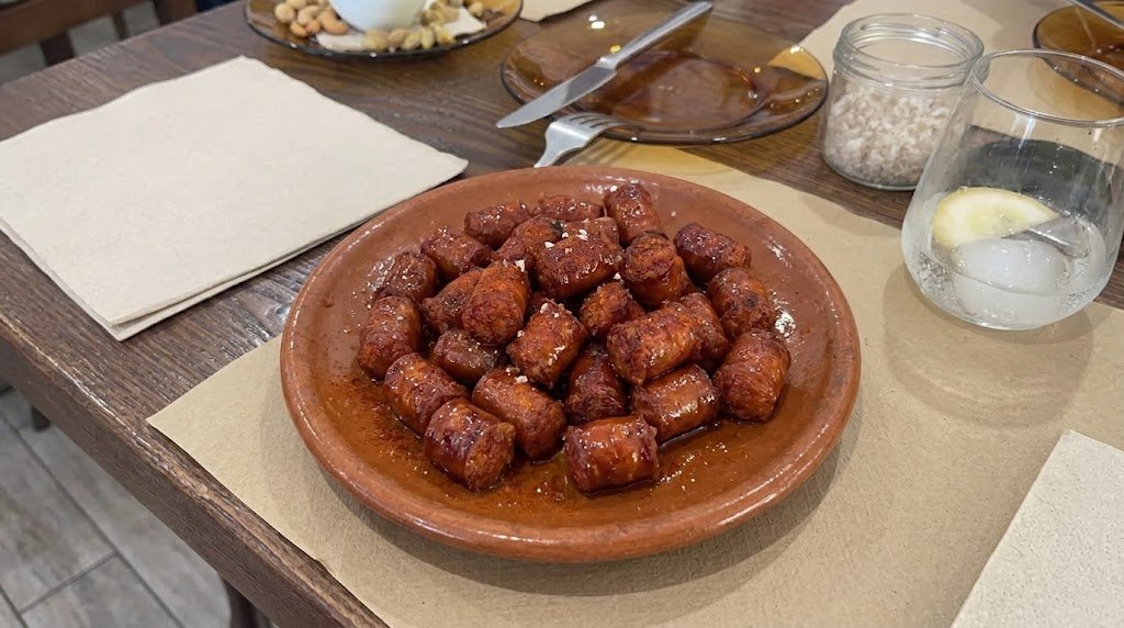 Chistorra de Navarra frita