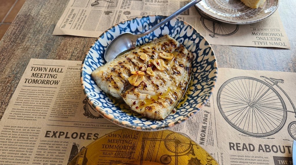 Platos de la lonja de la carta de El Motocarro